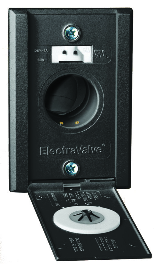 Black Inlet Valve
